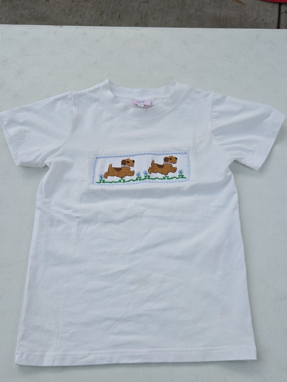 Shop Teeta Boys Embroidered Puppy T Shirt Size 5